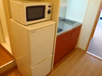 冷蔵庫・電子レンジ完備
