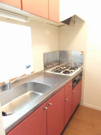 3口ガスコンロ設置済み