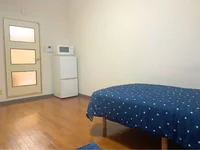 ベッドはシングルサイズとなっています