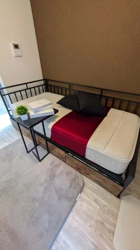 ふかふかなベッド♪