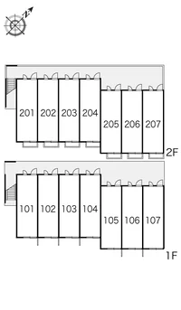 間取り配置図です。