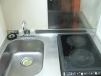 ２口コンロが設置されております。