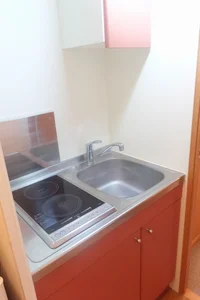 2口ラジエントヒーター設置済み