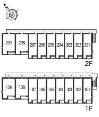 間取り配置図です。