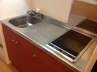 料理好きに嬉しいしっかりと作業スペースのあるキッチン台♪