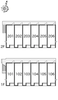 間取り配置図です。