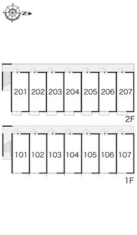 間取り配置図です。