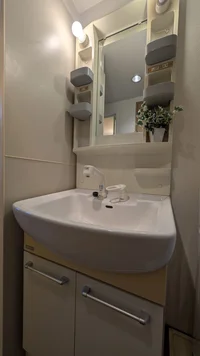 独立洗面台付き♪