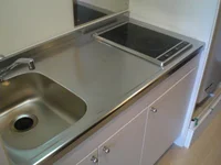 2口。IHヒータ＆ラジエント。