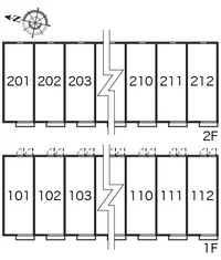 間取り配置図です。