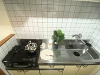 自炊する方にも嬉しい、コンロ2口ご用意