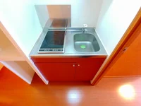 キッチン：2口電気コンロ