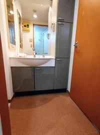 独立洗面台付き♪