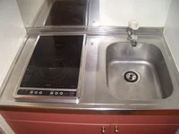 2口電気コンロ