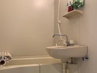 面付きのお風呂となっています。