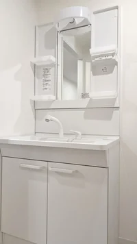 独立洗面台付き♪