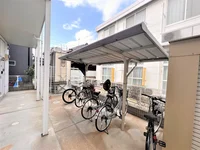 駐輪スペースです。