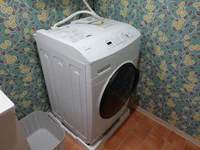 乾燥機付全自動洗濯機で洗濯から乾燥までノンストップで完了します。