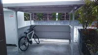 駐輪場です。