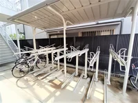 駐輪スペースです。