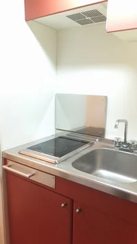 ２口ラジエントヒーター設置済み