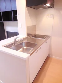 IHヒーターと電気コンロ付き