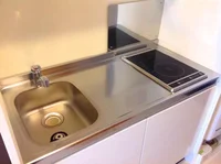 調理台付広々キッチンで楽しく自炊しましょう！