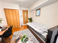 大型クローゼットで荷物も楽々収納