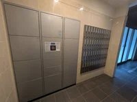 宅配ボックスもございます。