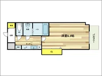 収納も充実した物件です。