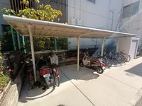 自転車置き場です。