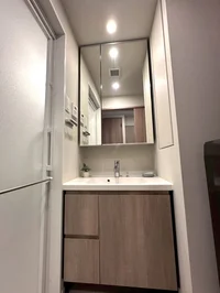 独立洗面台付き♪