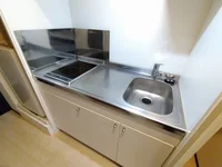 シングルレバー設置　シンク広めタイプ