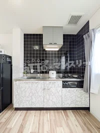 2口ガスコンロ♪調理場スペース良し♪