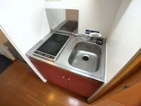 一人暮らしにピッタリの機能的なシンク