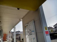 防犯カメラ設置作動中