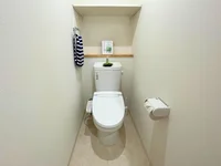 温水洗浄便座付きです