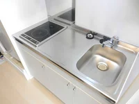 広々キッチン IHコンロ完備