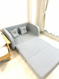 ソファベッド展開