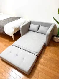 ソファベッド展開