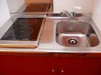 2口電気コンロ
