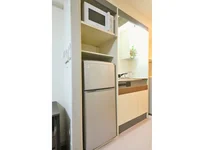 冷蔵庫、電子レンジ