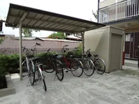 屋根付き駐輪場
