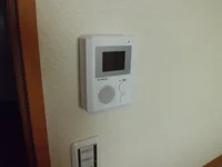 モニターホン。来客の姿を確認できます。