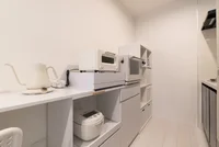 統一感のある家電も完備♪