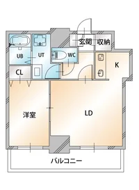 「ノースステイ中島公園プレミアム」間取図画像