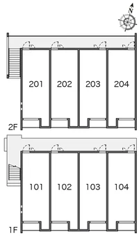 間取り配置図です。
