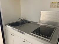 シングルレバー設置 シンク広めです♪