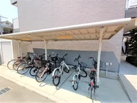 駐輪スペースです。