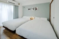 セミダブル2台のお部屋